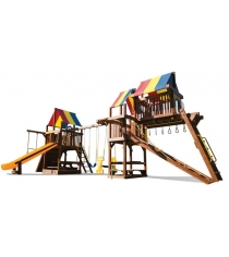 Детский городок Rainbow Play Systems sunshine clubhouse with tower RYB